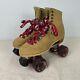 Riedell Tan 130 Leather 80825 Quad Classic Roller Skates Size 9