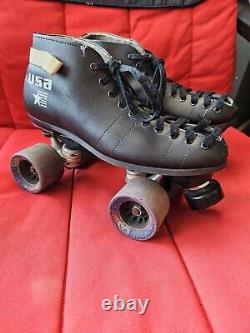 Riedell USA Probe Sure Grip Probe Maniac Wheels Skates Mens 8 Size In Photos