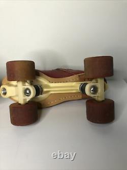 Riedell USA RS-1000 Speedskate Roller Skates With Zinger Speed Wheels Size 6