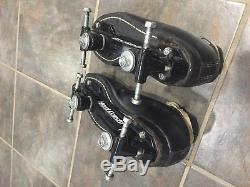 Riedell USA speed skates hard candy quads mens size 9