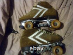 Riedell Vintage speed skate men's size 7 rare suede