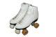 Riedell White Roller Skates Women's White Size 8 121 Sure Grip Artistic Bones