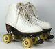 Riedell Womens Size 8 Roller Skates With Powerdyne Plates LIGHT USE