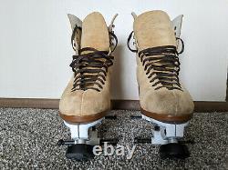 Riedell Zone 135 Roller Skates Size 7 with Avanti Magnesium Size 5 Plates