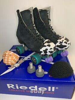 Riedell Zone Outdoor Roller Skates Like MOXI Size 9 Womens