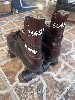 Riedell classics 166 All Leather Boots Size 9 1/2 In Excellent Condition