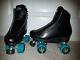 Riedell outdoor roller skates size 7 black