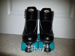 Riedell outdoor roller skates size 7 black
