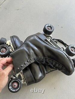 Riedell roller skates Men's Size 10 Douglas Snyder Trucks