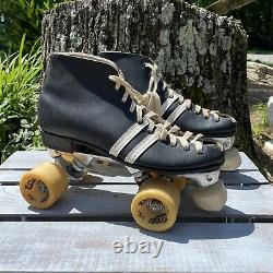 Riedell vintage speed roller skates sure grip invader Size 6 Mens Womens 7.5