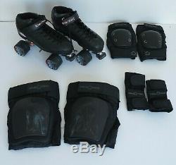 Roller Derby Pack Including Riedell Skates Size 8 + Protective Gear AUS SELLER