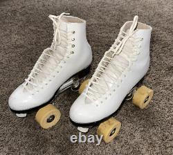 Roller Skates M 2- PM Riedell Boots Atlas Plates 15 Mod AE84 Figure Skating