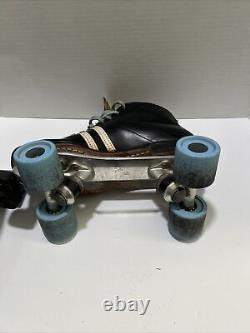 Roller Skates Mens Sz 8 Vintage Riedell. SureGrip Chicago Duster Wheels