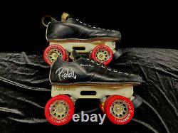 Roller Skates, Vintage Riedell 195, Laser, Fugitive, Mens 4.5, Lightweight, Fast