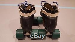 Roller skates size 6 122 leather Riedell boot Hyper Witch Doctor wheels