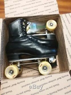 SALE! Riedell Red Wing Roller Skate 7.5 297 r Chicago custom plates artistic