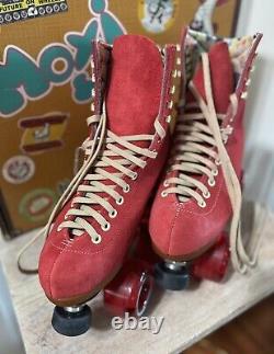 SO CUTE! Moxi Lolly Roller Skates, Unisex Sz 7 (Women's 8-8.5), POPPY RED, NWT