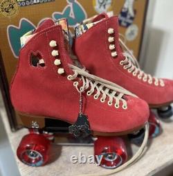 SO CUTE! Moxi Lolly Roller Skates, Unisex Sz 7 (Women's 8-8.5), POPPY RED, NWT