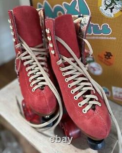 SO CUTE! Moxi Lolly Roller Skates, Unisex Sz 7 (Women's 8-8.5), POPPY RED, NWT