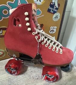 SO CUTE! Moxi Lolly Roller Skates, Unisex Sz 7 (Women's 8-8.5), POPPY RED, NWT