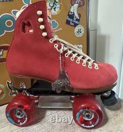 SO CUTE! Moxi Lolly Roller Skates, Unisex Sz 7 (Women's 8-8.5), POPPY RED, NWT