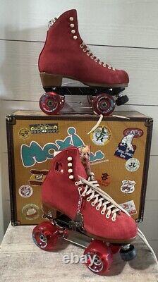 SO CUTE! Moxi Lolly Roller Skates, Unisex Sz 7 (Women's 8-8.5), POPPY RED, NWT