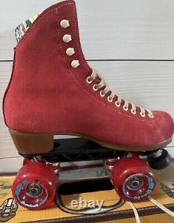 SO CUTE! Moxi Lolly Roller Skates, Unisex Sz 7 (Women's 8-8.5), POPPY RED, NWT