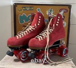 SO CUTE! Moxi Lolly Roller Skates, Unisex Sz 7 (Women's 8-8.5), POPPY RED, NWT