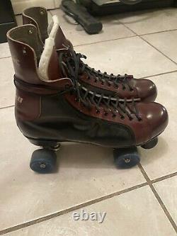 Size 16 RIEDELL CLASSIC LEATHER SKATES 166, One Of A Kind Size Never Seen at All