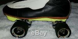 Slightly Used Riedell 395 Labeda Pro-line Leather Roller Skates Mens 8