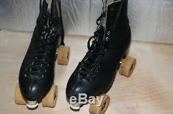 Snyder Super Deluxe Roller Skates, Riedell Boots, Size 11 Plate See Measurements