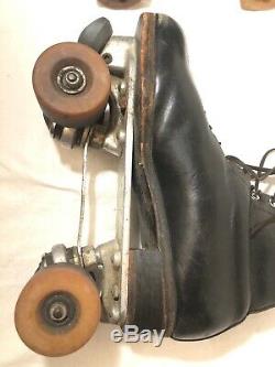 Snyder Super Deluxe plates Riedell boots roller skates size 9