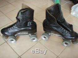 Snyder Super Deluxe plates Riedell boots roller skates size 9 Upgraded Wheels
