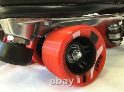Super Condition Sure Grip Rebel Roller Skates Dart Wheels Mens Size 7 W8 B102