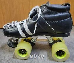 Sure Grip Derby Roller Skates Size 6-6.5 Handmade in USA Leather