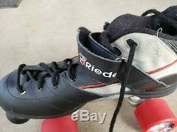 Targa Riedell Men's speed skates Size 9. With sure grip Fugitive wheels
