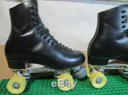 USA Riedell 220 Red Wing Mn. Roller Skates sz 8M SureGrip Century 6 Olympian 60mm