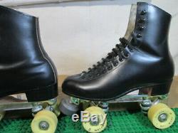 USA Riedell 220 Red Wing Mn. Roller Skates sz 8M SureGrip Century 6 Olympian 60mm