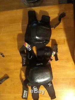 Used Riedell 265 PowerDyne Plate Roller Skates with Knee & Elbow Pads