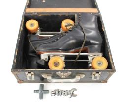 VTG Riedell 220 Red Wing Roller Skates Mens 10 Red Wings Sure Grip Powell Bones