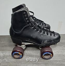 Vintage Chicago Riedell Roller Skates Sure Grip Super X 5R Kryptonics Wheels 7