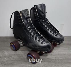 Vintage Chicago Riedell Roller Skates Sure Grip Super X 5R Kryptonics Wheels 7