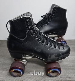 Vintage Chicago Riedell Roller Skates Sure Grip Super X 5R Kryptonics Wheels 7