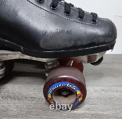 Vintage Chicago Riedell Roller Skates Sure Grip Super X 5R Kryptonics Wheels 7