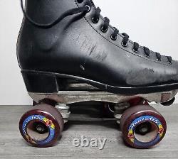 Vintage Chicago Riedell Roller Skates Sure Grip Super X 5R Kryptonics Wheels 7