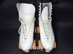 Vintage Custom Roller Skates Riedell boots Snyder plates Fafnir and Bones wheels