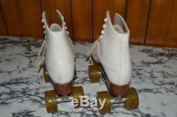 Vintage DOUGLASS-SNYDER Custom-Built ROLLER SKATES with RIEDELL Silver Star Boots