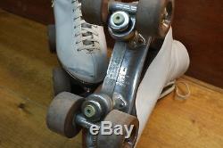Vintage Douglas Snyder Custom Super Deluxe Riedell Roller Skates. Wm's 7.5