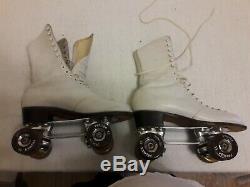 Vintage Douglas Snyder custom Betty Lytle HYDE Roller Skates Size 8-1/2 riedell