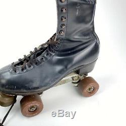 Vintage Douglas Snyder's Super Deluxe Mens Roller Skates Riedell Boots Size 10